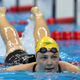 She loves to swim in the big pee bath (Image: AP)